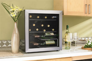 countertop wine cooler